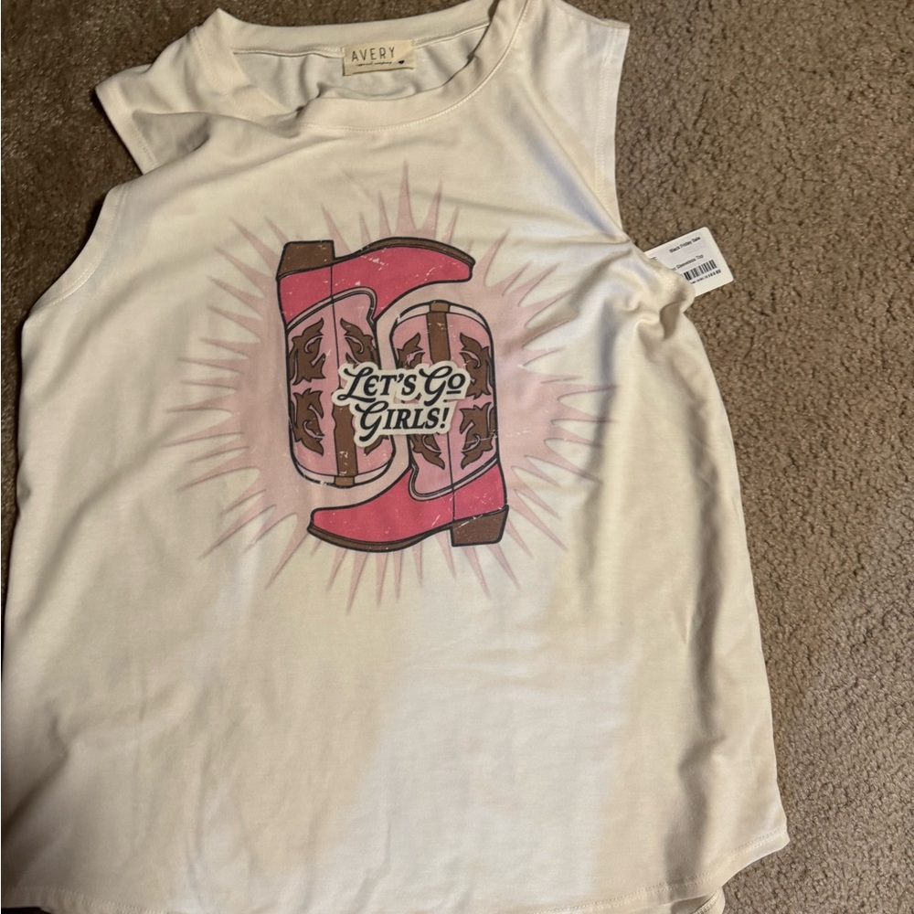 Avery Pink and White Tank Tops for Effortless Style